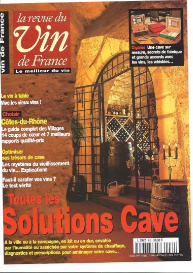 1999年，白葡萄酒获《法国葡萄酒杂志》推荐-1